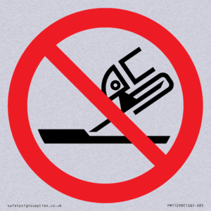 Prohibition: Do not use for face grinding